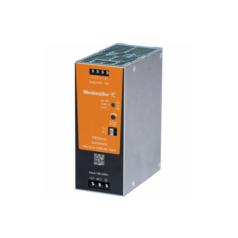 Weidmuller PRO ECO 240W 24V 10A II Power Supply
