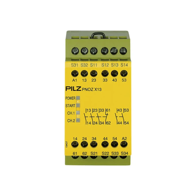 Pilz PNOZ X13 24VDC 5n/o 1n/c Safety Relay