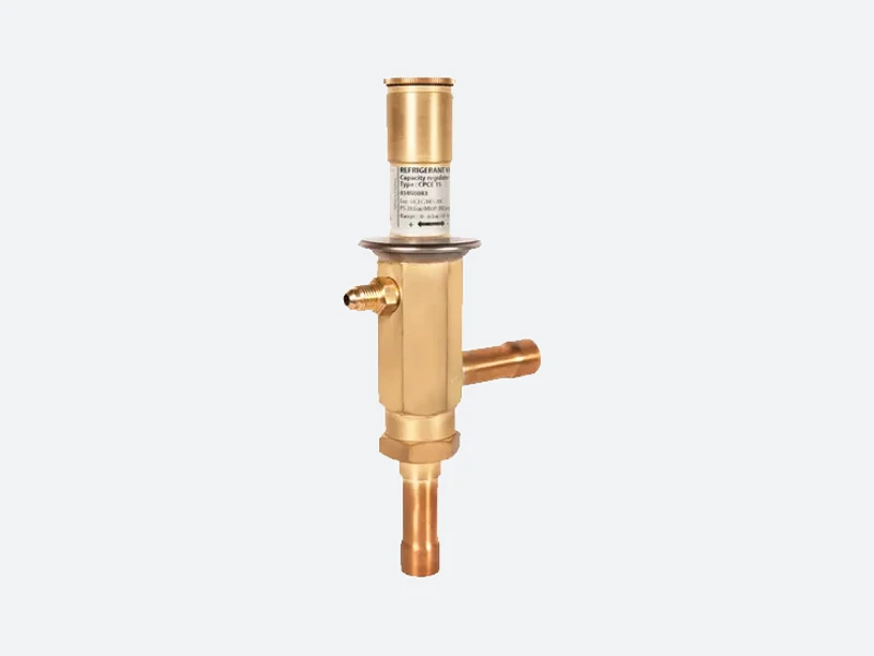 Hot gas bypass valve