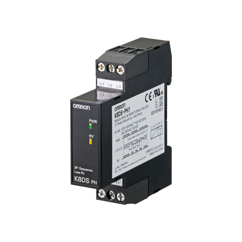 Omron K8DS Phase-sequence Phase-loss Relay